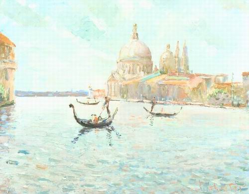 Venice Scene oil painting